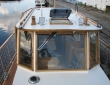 Wooden displacement tourist boat Grumant-30
