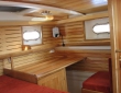 Wooden displacement tourist boat Grumant-30