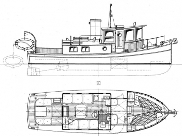 Motor boat Askold-32