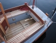 Wooden motor-sailing boat skold-22MS