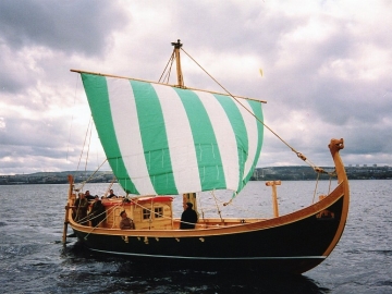 Viking Boat skold-45