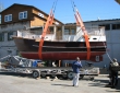 Wooden displacement tourist boat Grumant-30