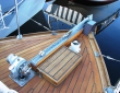 Wooden displacement tourist boat Grumant-30