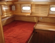 Wooden displacement tourist boat Grumant-30