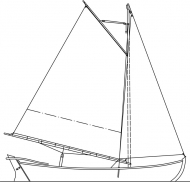 Парусно-гребная лодка «Аскольд-19»