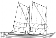Речное парусно-гребное судно «Аскольд-29»