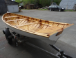 Wooden rowing boat FOFAN