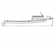 Водоизмещающий катер «Аскольд-26»